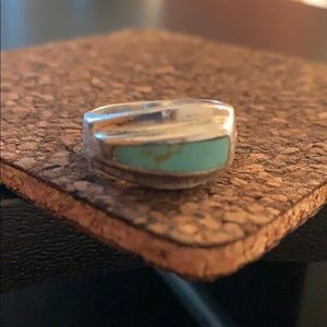 Sterling & turquoise ring. 5⭐️Seller/Posh Ambassador.